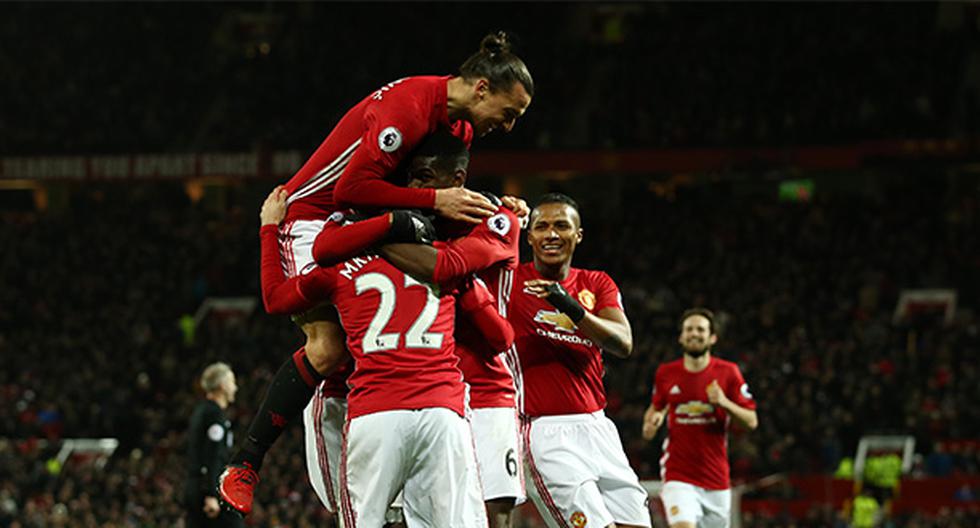 Manchester United llegó a los 36 puntos en la tabla de la Premier League tras vencer al Middlesbrough. (Foto: Getty Images)