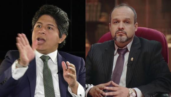 Marcial Paucar y Frank Almanza reemplazarán en sus investigaciones a José Domingo Pérez y Rafael Vela Barba. (Foto: Captura)