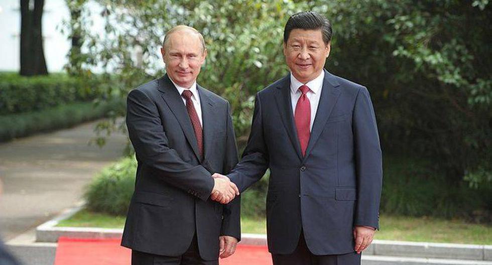 Vladimir Putin y Xi Jinping. (Foto: Kremlin.ru)