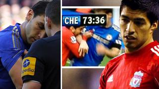 Luis Suárez fue perdonado por jugador del Chelsea al que mordió