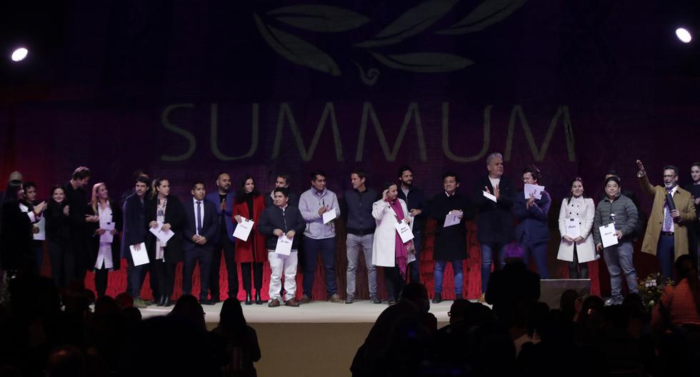 Ganadores de los Premios Summum 2022.