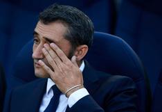 Valverde mostró preocupación por ajustado triunfo del Barcelona sobre la Real Sociedad