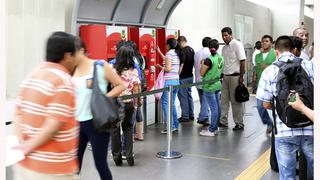 Metro de Lima: "Nueva forma de cobro no tendrá marcha atrás"