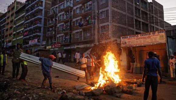 Protestas registradas en Nairobi. (Foto: AP)