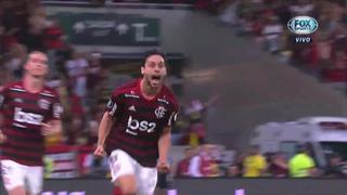 Flamengo vs. Gremio: Rodrigo Caio convirtió el 5-0 con este gran cabezazo | VIDEO