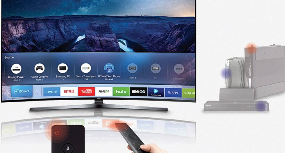 ¿Sabes cuáles son algunos trucos que puedes utilizar en el control remoto del Smart TV de Samsung? Entérate cuáles son. (Foto: Samsung)