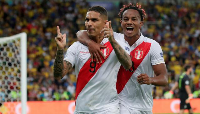 Perú vs. Brasil: Guerrero y el sutil remate de penal para el 1-1 en final de Copa América | VIDEO. (Foto: AFP)