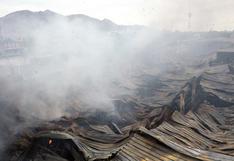 El Agustino: vecinos aseguran que incendio inició en local del Minsa