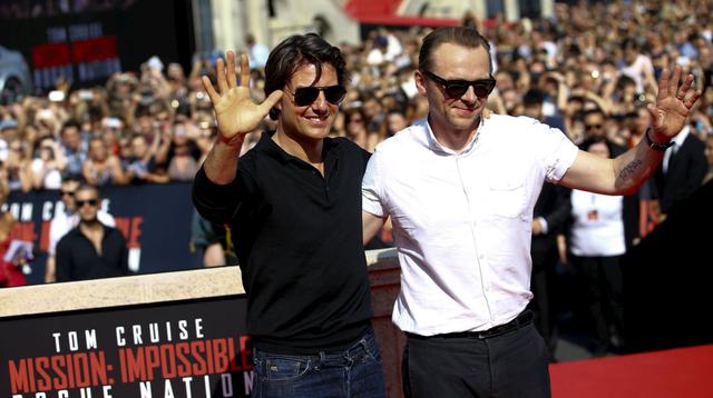 "Misión imposible 5": Tom Cruise, el más aclamado en premiere - 3