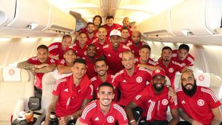 Guerrero aterrizó en Chile junto con la delegación del Internacional para afrontar la Copa Libertadores 2020 | FOTOS