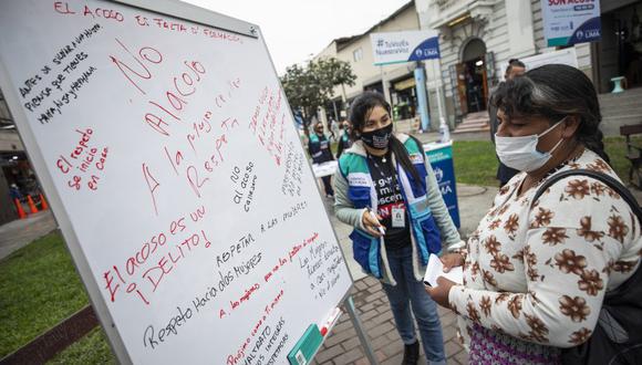La Municipalidad de Lima reafirmó su compromiso de prevenir la violencia contra las mujeres en todas sus formas | Foto: MML