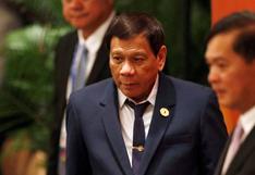Rodrigo Duterte dice que nadie quiere una guerra en el mar de China Meridional