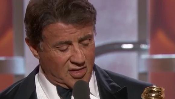 Globos de Oro: Sylvester Stallone ganó 39 años después de Rocky