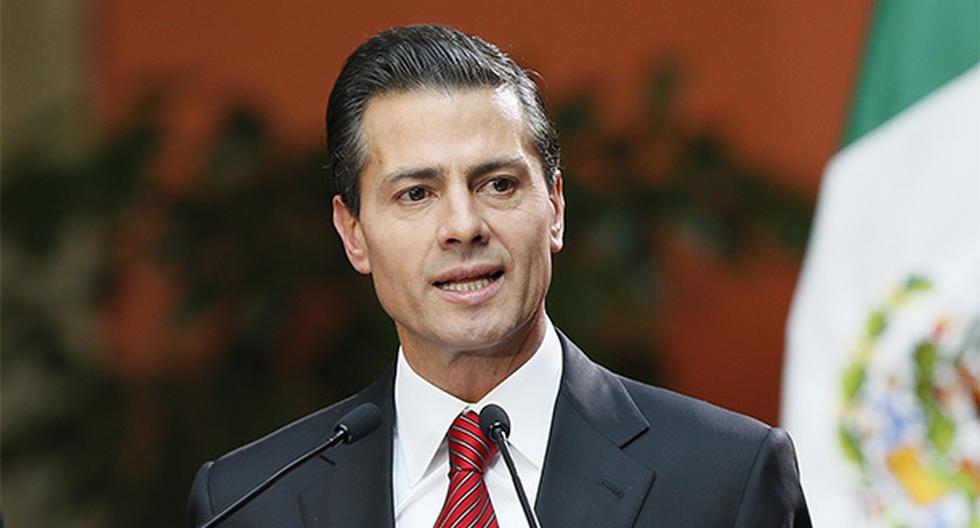 Enrique Peña Nieto saludó la captura de Joaquín El Chapo Guzmán en México. (Foto: EFE)