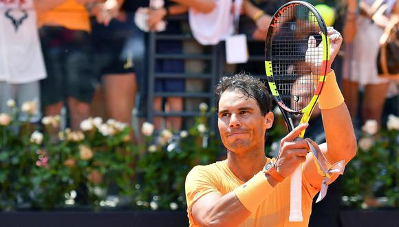Rafael Nadal se repuso luego de caer en el primer set ante el local Fabio Fognini, a quien finalmente doblegó con parciales (4-6; 6-2, 6-1, 6-2). (Foto: EFE)