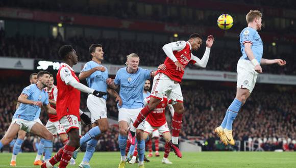 Arsenal y Manchester City jugaron por la Premier League. (Foto: Getty Images)