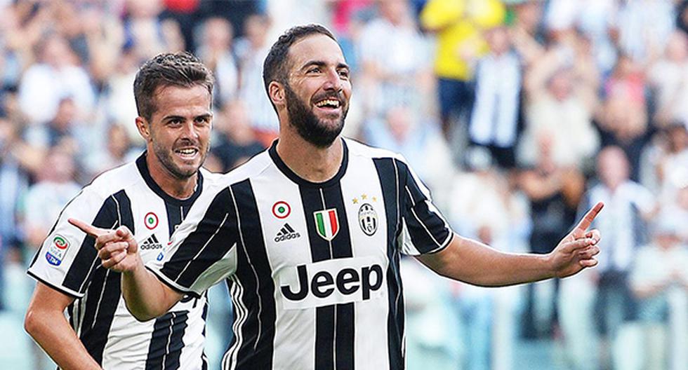 Gonzalo Higuaín la rompió con la Juventus en la victoria sobre Sassuolo. (Foto: EFE)