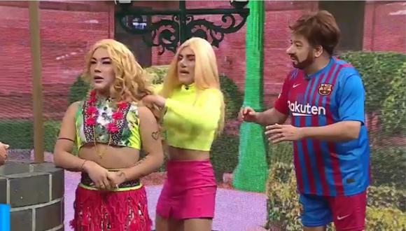 "JB en ATV" parodio la polémica entre Shakira, Gerard Piqué y su nueva pareja Clara Chía Mari. (Foto: Captura de video)