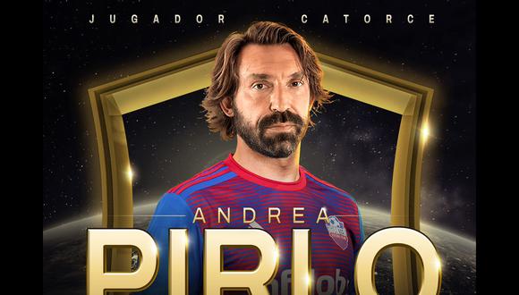 Andrea Pirlo es el nuevo fichaje de la Kings League.