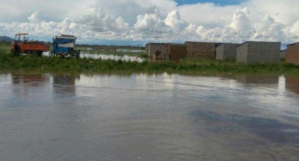 También se afectaron áreas de cultivo en Puno. (Foto: Indeci)