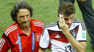 Müller sufrió un corte en partido Alemania-Ghana por el Mundial