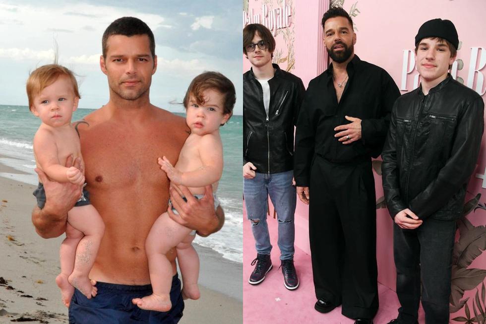 Ricky Martin anunció que se convirtió en padre en 2008 con una portada en la revista "People". Sus hijos hoy son adolescentes. 