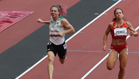 Krystsina Tsimanouskaya vendió su medalla por 21.000 dólares. (Foto: AFP)