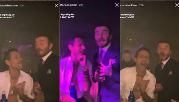 David Beckham asistió a la boda de Marc Anthony.