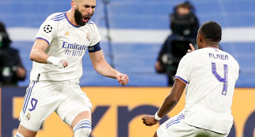 Real Madrid goals vs.  PSG today for the Champions League |  VIDEOS