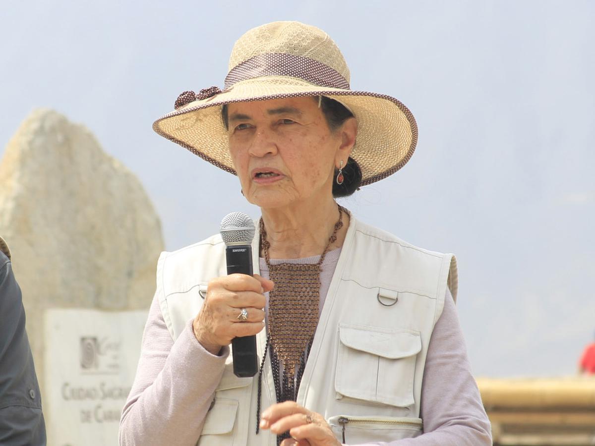 Caral | Arqueóloga Ruth Shady es escogida por la BBC como una de las 100 mujeres más influyentes del mundo | TECNOLOGIA | EL COMERCIO PERÚ