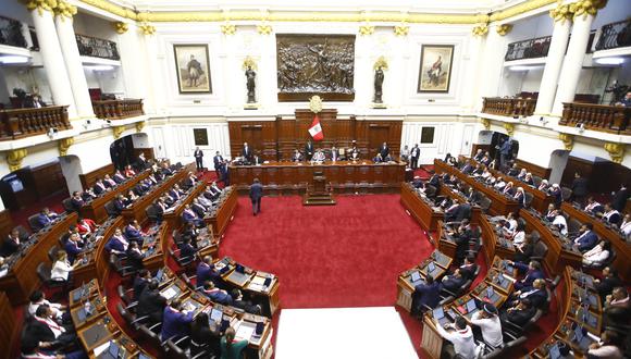 La bancada de Acción Popular emitió un pronunciamiento rechazando la carta enviada por cuatro embajadores al presidente del Congreso, Manuel Merino de Lama. (Foto: Congreso)