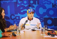 Henrique Capriles llega este sábado al Perú