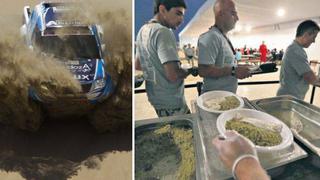 Dakar 2013: así se come en el rally
