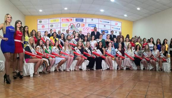 Trujillo: Club de Leones presenta reinas y bastoneras del Festival de la Primavera