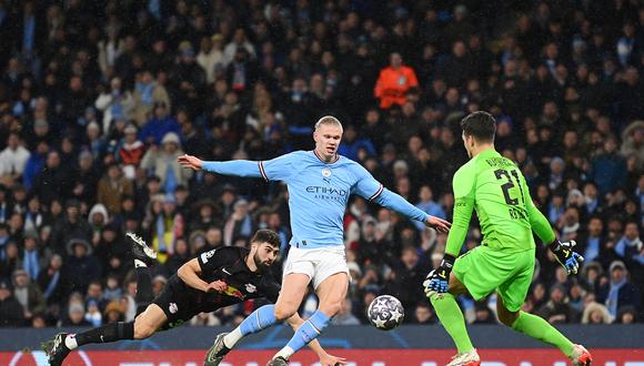 Manchester City recibió a RB Leipzig por los octavos de final de Champions League.