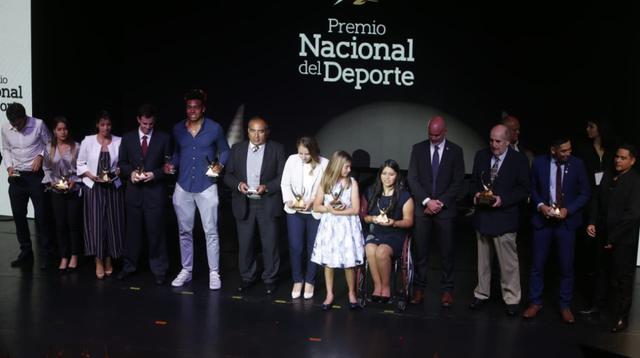 Este jueves el Instituto Peruano del Deporte entregó el Premio Nacional del Deporte del 2017. (Foto: Mario Zapata)