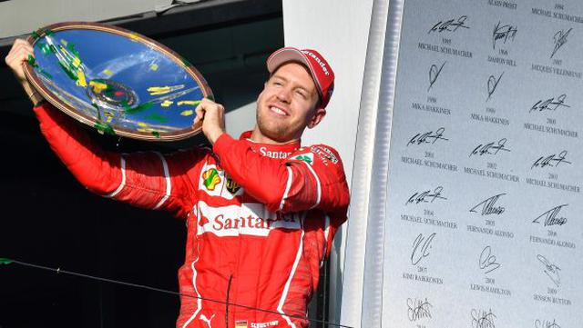 Fórmula 1: Sebastian Vettel ganó el Gran Premio de Australia - 1