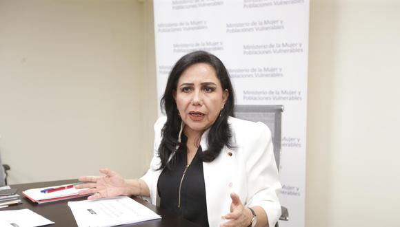 Ministra de la Mujer opinó sobre sorpresivo anuncio de Martín Vizcarra. (Foto: GEC)