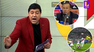 Sergio Ibarra cuestiona a Juan Reynoso por derrota frente a Brasil: “Si no puedes ganar, no lo pierdas”