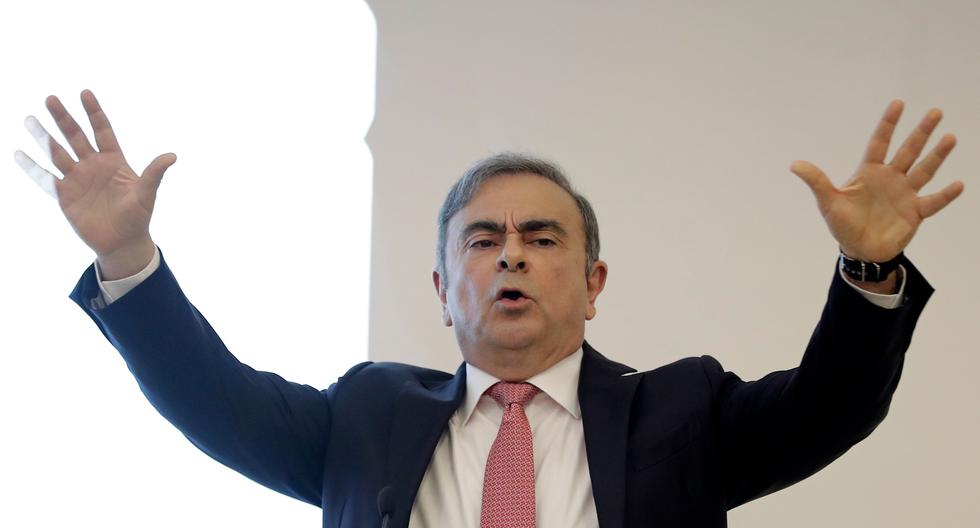 Carlos Ghosn, que tiene nacionalidad francesa, libanesa y brasileña, apareció en Líbano el 30 de diciembre, luego de una audaz e improbable huida que burló las estrictas medidas de seguridad de su libertad bajo fianza. Foto: AFP