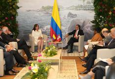 Gustavo Petro: Dina Boluarte y canciller Miguel Ángel Mackay se reunieron con presidente electo de Colombia