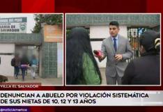 Villa El Salvador: acusan a abuelo de abusar sexualmente de sus tres nietas