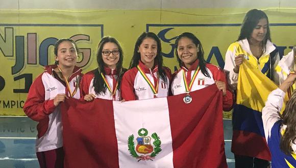 Natación: selección peruana juvenil suma 16 medallas en la Copa Pacífico. (Foto: Difusión)