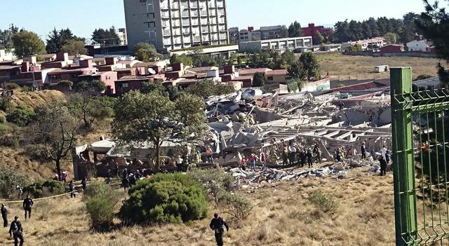 La terrible explosión en un hospital infantil de México - 1