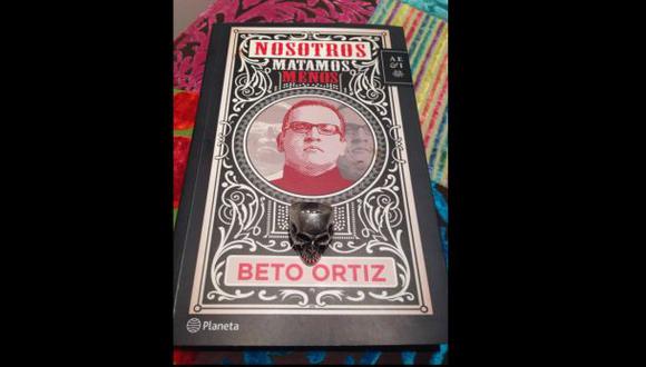 Facebook: Beto Ortiz reveló portada de su nuevo libro