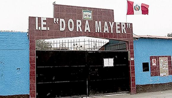 Un presunto estudiante usó sus redes sociales para amenazar con un arma de fuego a sus compañeros y profesores del colegio Dora Mayer. (Foto: I.E. Dora Mayer)