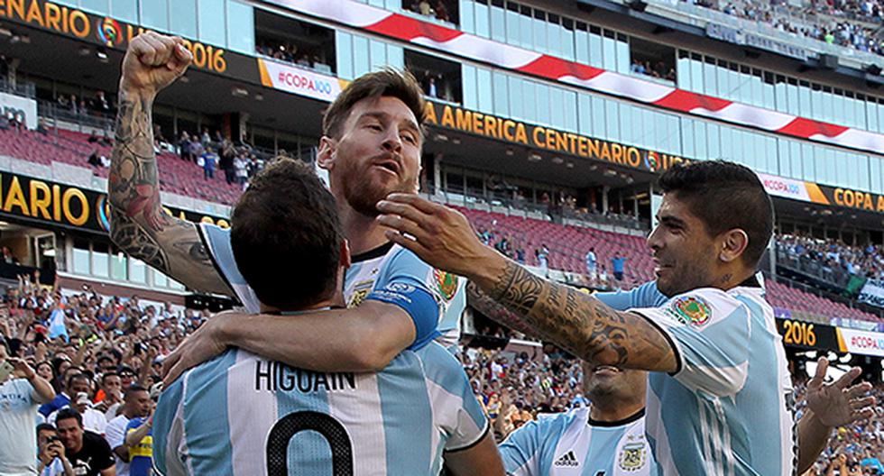 Argentina se metió en semifinales de la Copa América ras vencer a Venezuela de la mano de Lionel Messi. (Foto: AFP)