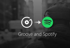 Microsoft dejará Groove Music por Spotify