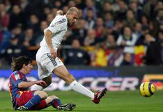 La recordada patada de Zidane contra Messi en el Clásico del 2005