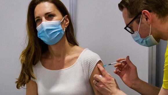 Catalina de Cambridge se vacuna contra el COVID-19. (Foto: Duke and Duchess of Cambridge)